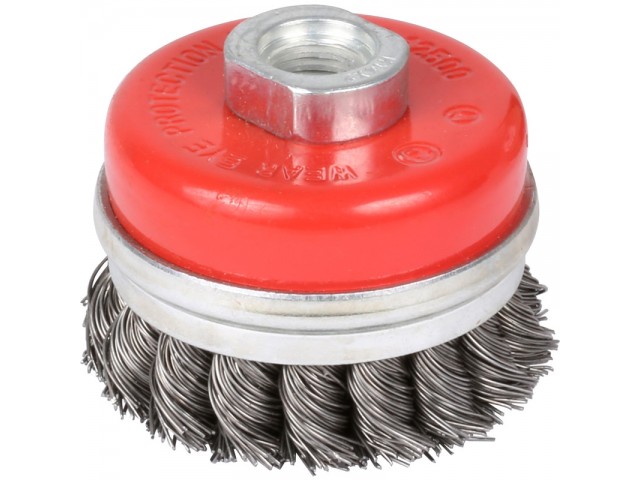 Showa Stainless Steel Twisted Cup Brush