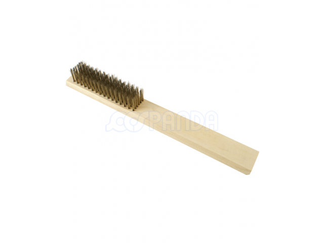 Showa Brass Brush w/Wooden Handle