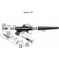 Badger Air Brush Spare Parts (for 350)