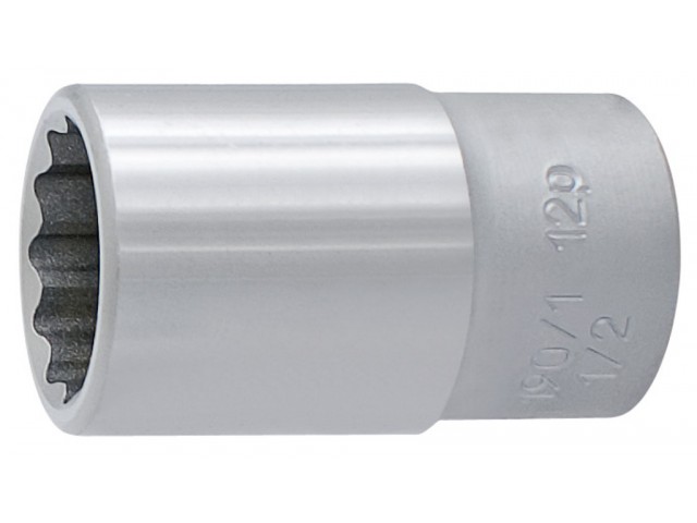 Unior Socket Wrench 1/2" Square Drive x 12 Point ( Metric )