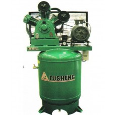 Fusheng A-Series Air Compressor with Vertical Tank Three Phase with ( Teco brand ) Inductive motor
