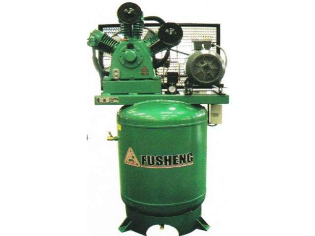 Fusheng A-Series Air Compressor with Vertical Tank Three Phase with ( FGT brand ) Inductive motor