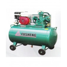 Fusheng Two-Stage Air-Cooled Oil Lubricated With Horizontal Tank ( Honda Petrol Engine )