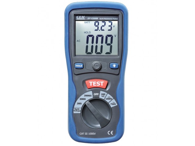 CEM Earth Ground Resistance Tester 