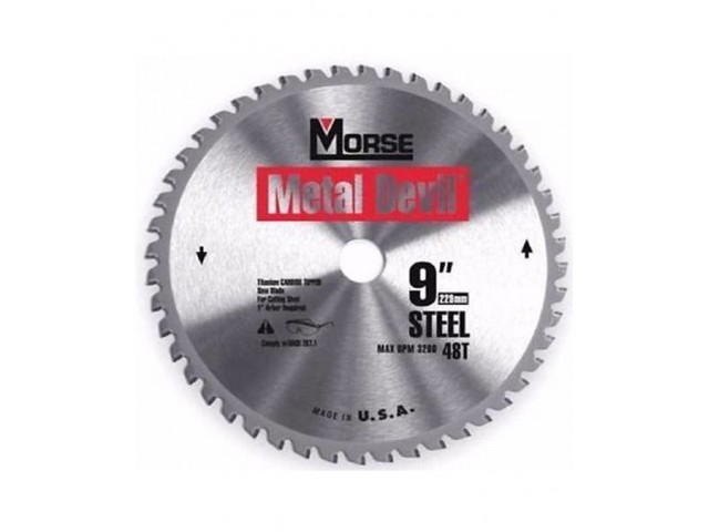 Morse Metal Devil Carbide Tipped Circular Saw