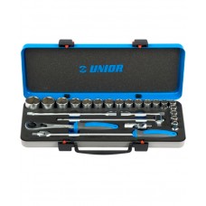 Unior Socket Wrench Set 1/2"  Square Drive ( Inch )