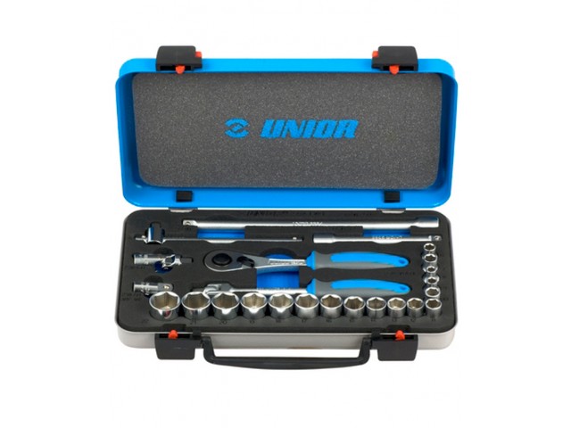 Unior Socket Wrench Set 3/8" Square Drive