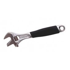 Bahco Adjustable Wrench 10" w/ Pipe Grip & Rubber Insulation